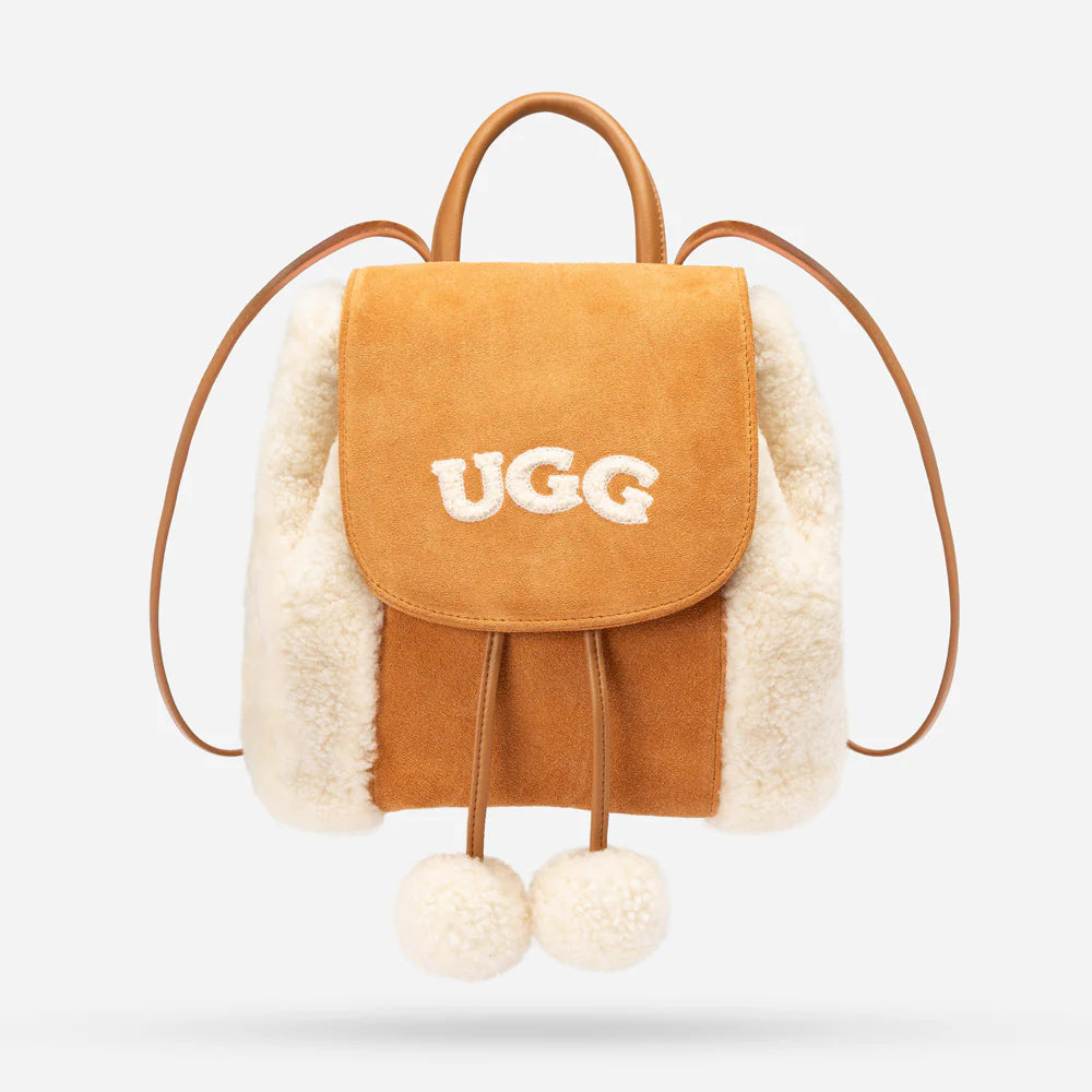 dannie mini backpack sheepskin UGG POMPOM FLUFFY BACKPACK – UGG LOVER by PB Australia