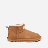 UGG CLASSIC KNIT LOGO ULTRA MINI BOOTS