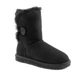WOMENS UGG CLASSIC SHORT BUTTON BOOTS