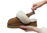 UGG WOMENS MUFFIN FLATFORM SLIPPER