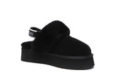 UGG WOMENS MUFFIN FLATFORM SLIPPER