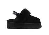 UGG WOMENS MUFFIN FLATFORM SLIPPER