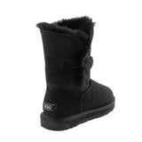 WOMENS UGG CLASSIC SHORT BUTTON BOOTS