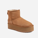 UGG CLASSIC PLATFORM MINI BOOTS 5CM