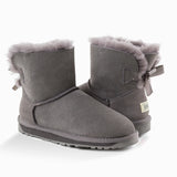WOMENS UGG CLASSIC MINI BAILEY BOW BOOTS