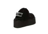 UGG WOMENS MUFFIN PLUS PLATFORM SLIPPER