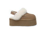 UGG WOMENS MUFFIN PLUS PLATFORM SLIPPER