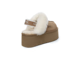 UGG WOMENS MUFFIN PLUS PLATFORM SLIPPER