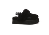 UGG WOMENS MUSA PLATFORM SLIPPER