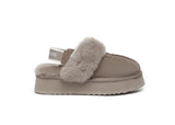 UGG WOMENS MUFFIN FLATFORM SLIPPER