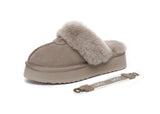 UGG WOMENS MUFFIN FLATFORM SLIPPER