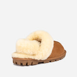 UGG COQUETTE SLIPPER (ELASTIC LOGO & WOOL STRAP)