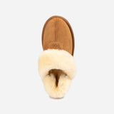 UGG COQUETTE SLIPPER (ELASTIC LOGO & WOOL STRAP)