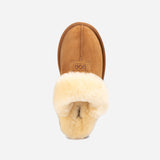 UGG COQUETTE SLIPPER (ELASTIC LOGO & WOOL STRAP)