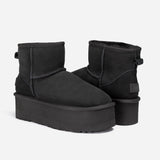 UGG CLASSIC PLATFORM MINI BOOTS 5CM