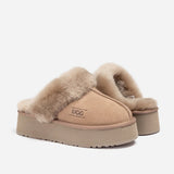 UGG PLATFORM SLIPPER ELASTIC BACKSTRAP 4.5CM