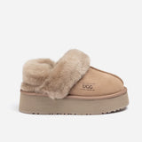 UGG PLATFORM SLIPPER ELASTIC BACKSTRAP 4.5CM