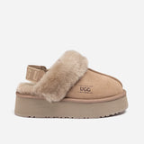 UGG PLATFORM SLIPPER ELASTIC BACKSTRAP 4.5CM