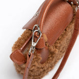 UGG MINI SYNTHETIC FUR DUMPLING BAG