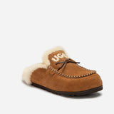 WOMENS UGG LETITIA LOGO SLIPPER