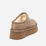 UGG MARY JANE EMB LOGO PLATFORM SLIPPERS