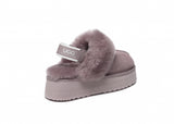 UGG WOMENS MUFFIN FLATFORM SLIPPER