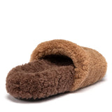 WOMENS UGG ACACIA SHEARLING LOGO SLIPPER