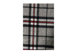 100% WOOL SCARF CHECK